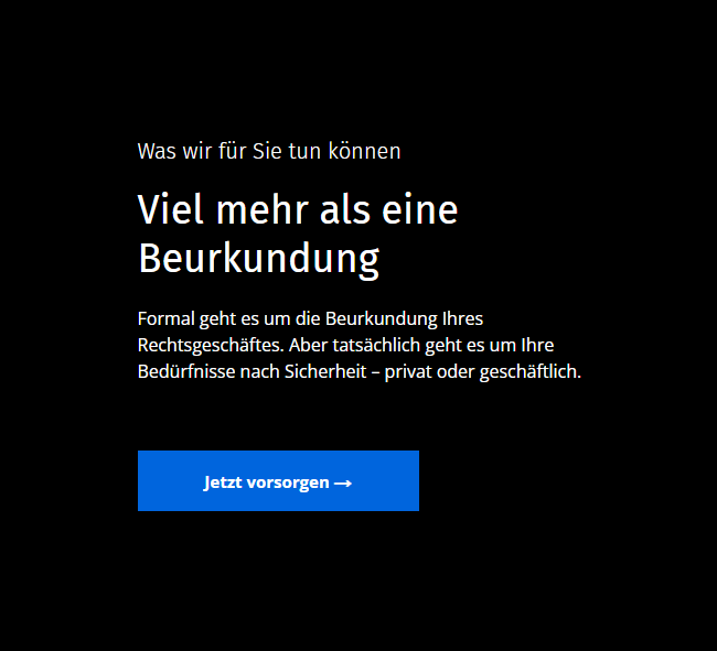 Beurkundung 