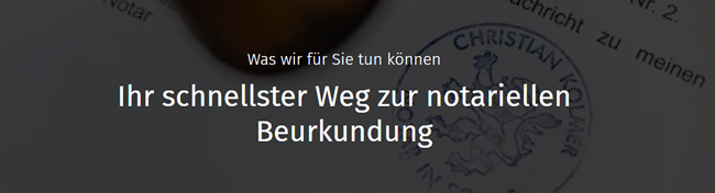 Beurkundungen für  Niederroßbach